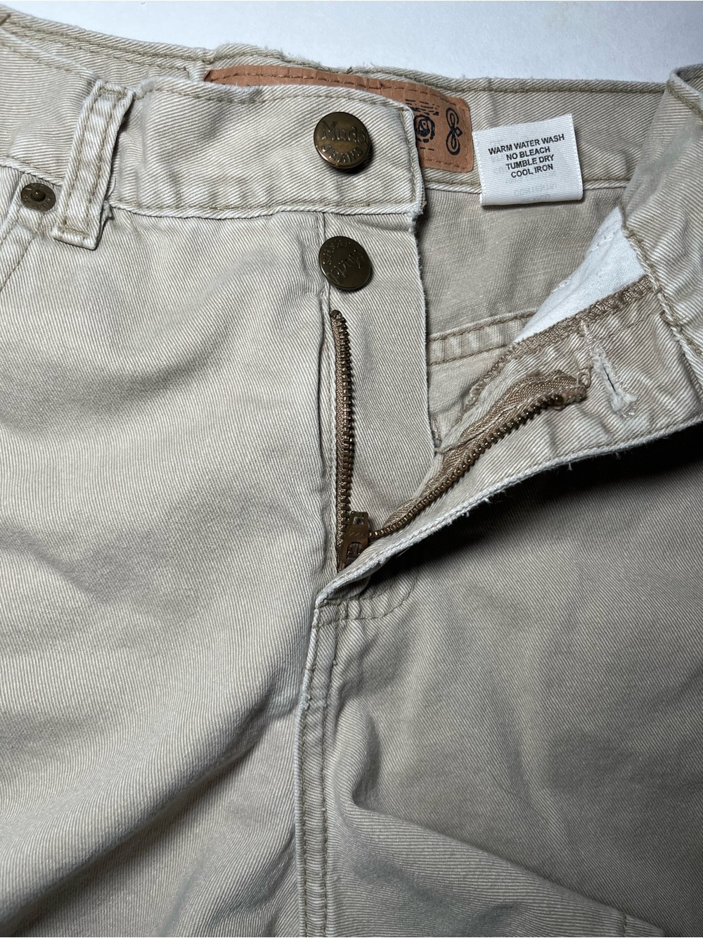 Vintage Y2K Mudd short juniors sz 9~indie Slease~gorpcore~mallcore - Picture 6 of 8